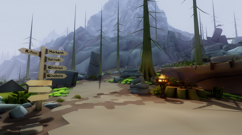 Illustration for article titled Este mod hará que Skyrim parezca una película animada de Pixar